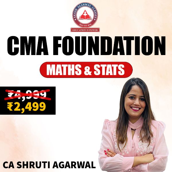 Picture of CMA FOUNDATION - Fundamentals of Business Mathematics and Statistics - by SHRUTI AGARWAL
