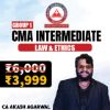 Picture of CMA Inter Group 1 - Law & Ethics - by CA Akash Agarwal