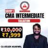 Picture of CMA INTERMEDIATE  G1 - TAXATION by CA AKASH AGARWAL