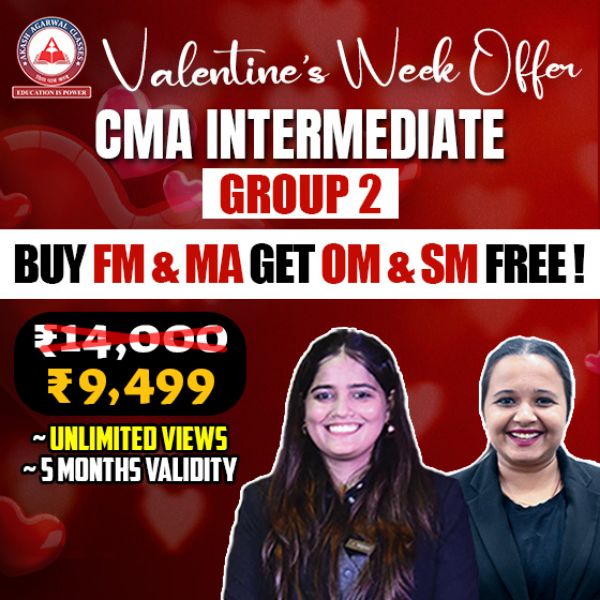 Picture of CMA INTER G2 FMDA, MANAGEMENT ACCOUNTING & OM-SM COMBO [VALENTINE WEEK OFFER]