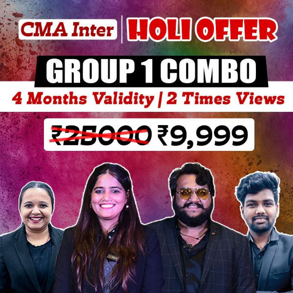 Picture of CMA INTER GROUP 1 COMBO [HOLI OFFER]