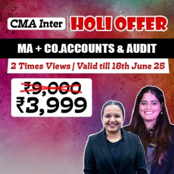 Picture of CMA INTER G2 MANAGEMENT ACCOUNTING & A/C & AUDIT COMBO [HOLI OFFER]