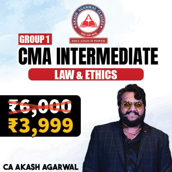Picture of CMA INTER GROUP 1 - LAW & ETHICS  