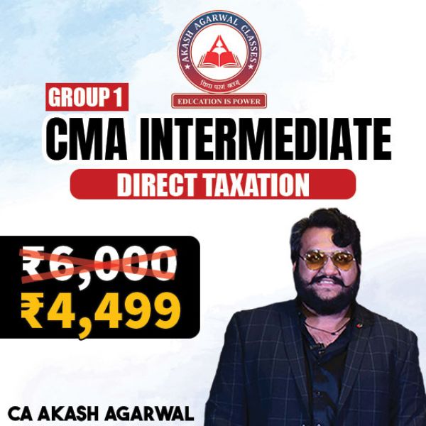 Picture of CMA INTER GROUP 1- DIRECT TAXATION 