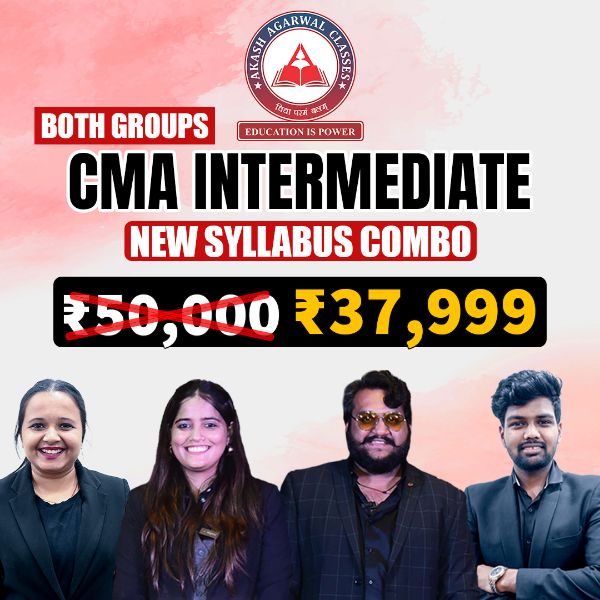 Picture of CMA INTER BOTH GROUP COMBO- NEW SYLLABUS