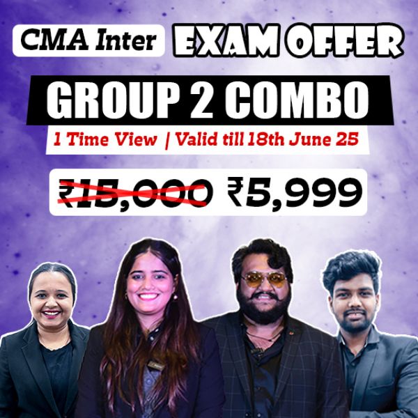 Picture of CMA INTER COMBO- GROUP 2  [EXAM OFFER]