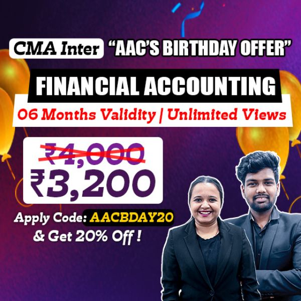 Picture of CMA INTER GROUP 2- CO. ACCOUNTS & AUDIT (AAC'S BIRTHDAY OFFER)
