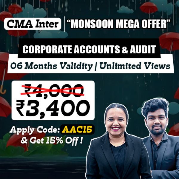 Picture of CMA INTER GROUP 2- CO. ACCOUNTS & AUDIT (MONSOON MEGA OFFER)