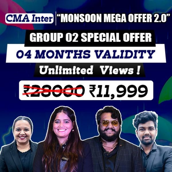 Picture of CMA INTER GROUP 2 COMBO- [MONSOON MEGA OFFER 2.0]