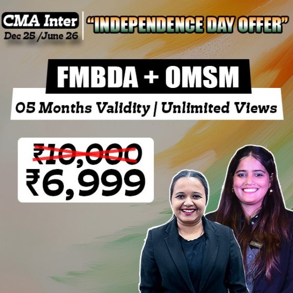 Picture of CMA INTER COMBO- GROUP 2 FMDA + OM & SM (INDEPENDENCE DAY OFFER)