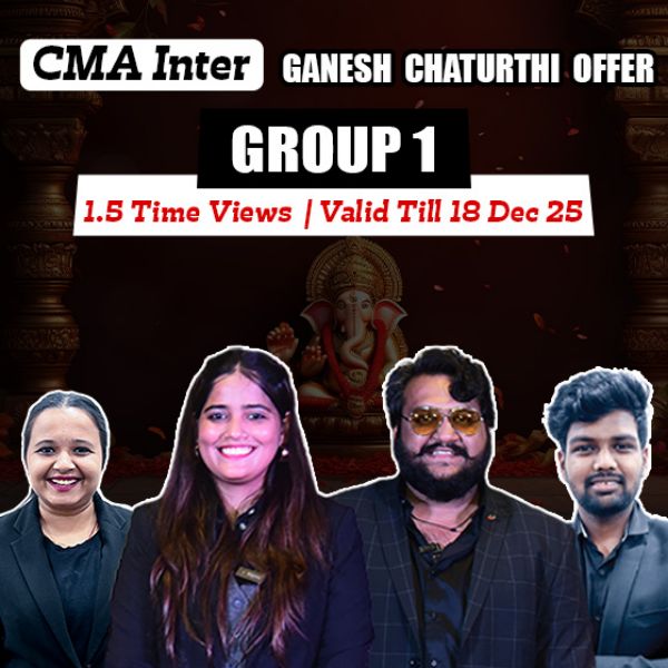 Picture of CMA INTER GROUP 1 COMBO [GANESH CHATURTHI OFFER]