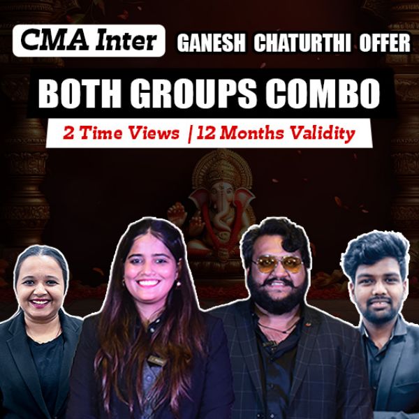 Picture of CMA INTER BOTH GROUP COMBO [GANESH CHATURTHI OFFER]