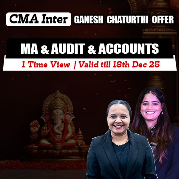 Picture of CMA INTER G2 MANAGEMENT ACCOUNTING & A/C & AUDIT COMBO [GANESH CHATURTHI OFFER]