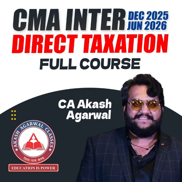 Picture of CMA INTER GROUP 1- DIRECT TAXATION(INDEPENDENCE DAY OFFER)