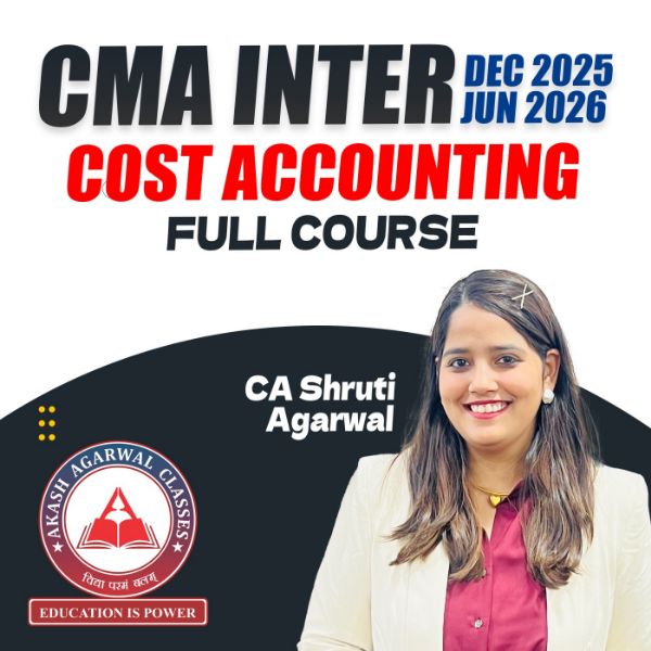 Picture of CMA INTER GROUP 1 - COST ACCOUNTING 