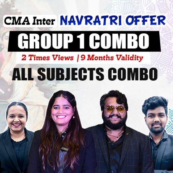 Picture of CMA INTER G1 COMBO [NAVRATRI OFFER] 