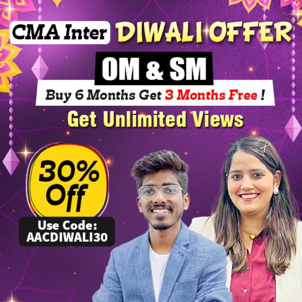 Picture of CMA INTER G2- OM & SM [DIWALI DHAMAKA OFFER]