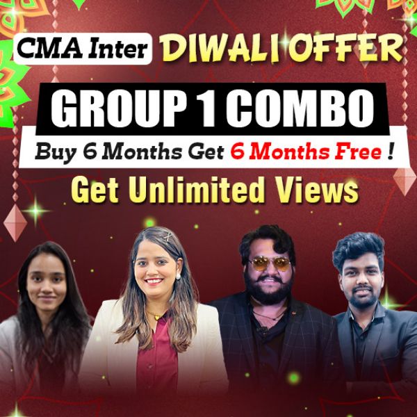Picture of CMA INTER COMBO  - GROUP 1 [DIWALI DHAMAKA OFFER]