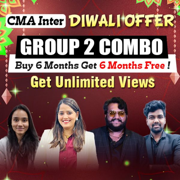 Picture of CMA INTER COMBO  - GROUP 2 [DIWALI DHAMAKA OFFER]
