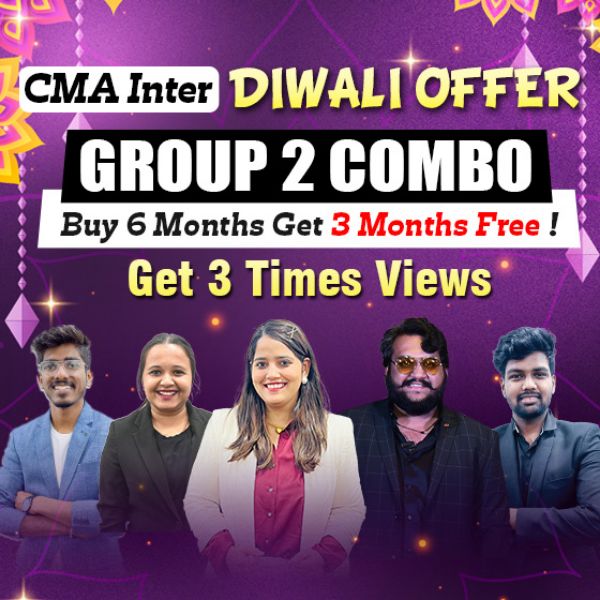 Picture of CMA INTER COMBO- GROUP 2  [DIWALI DHAMKA OFFER] [3V]