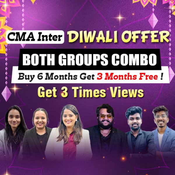 Picture of CMA INTER BOTH GROUP COMBO - [DIWALI DHAMAKA OFFER] [3V]