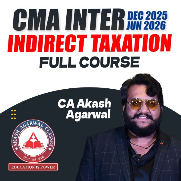 Picture of CMA INTER GROUP 1- INDIRECT TAXATION