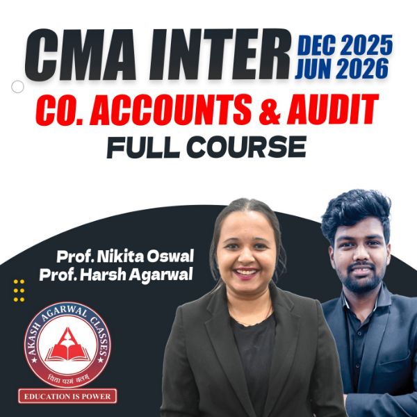 CMA intermediate company accounts and audit coaching mega offer in Pune
