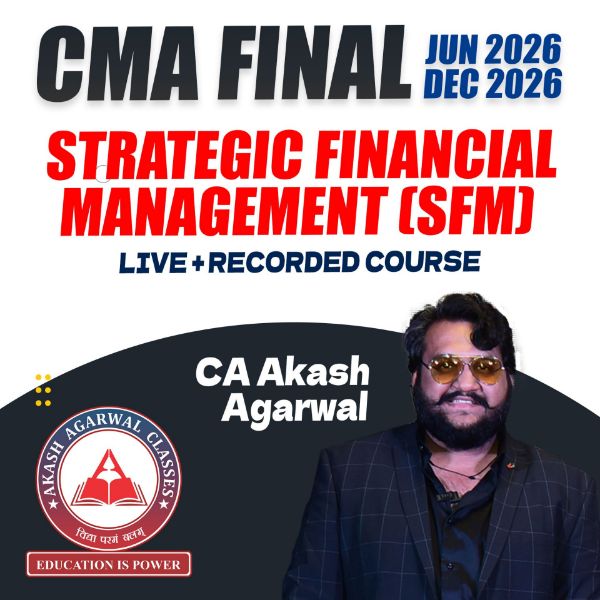 Picture of CMA Final Group 3 - Paper 14 Strategic Financial Management (SFM)