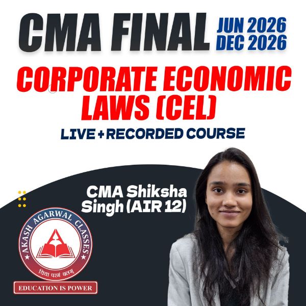Picture of CMA Final Group 3 - Paper 13 Corporate Economic Laws (CEL)