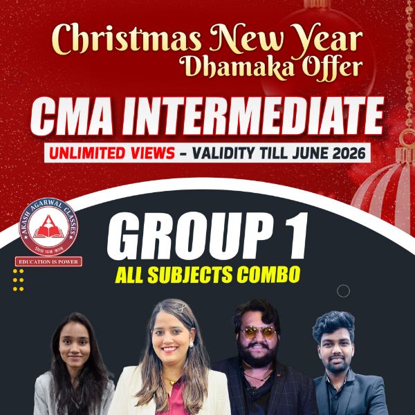 Picture of CMA INTER GROUP 1 COMBO [CHRISTMAS NEW YEAR OFFER] 