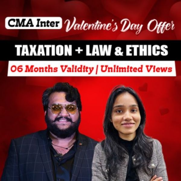 Picture of CMA INTER G1 TAXATION & LAW COMBO [VALENTINES WEEK OFFER]