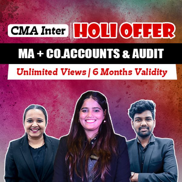 Picture of CMA INTER G2 MA + CO. ACCOUNTS & AUDIT COMBO [HOLI OFFER]