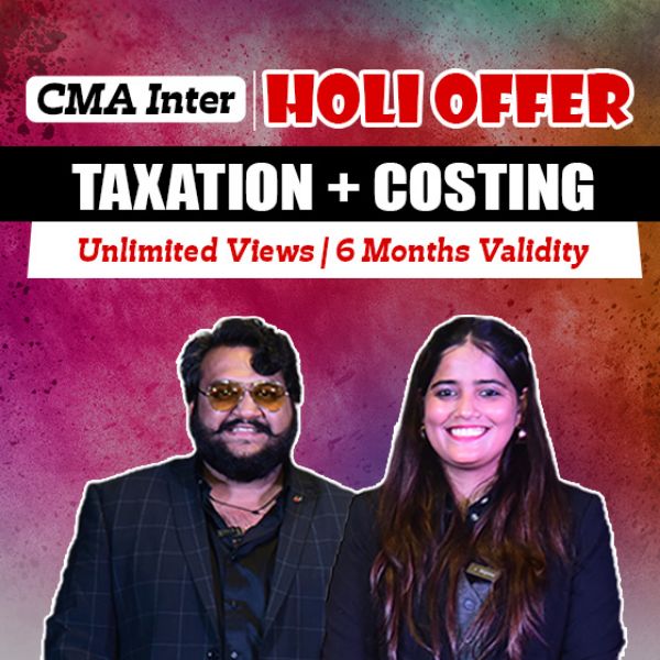 Picture of CMA INTER G1 COSTING & TAXATION COMBO [HOLI OFFER]