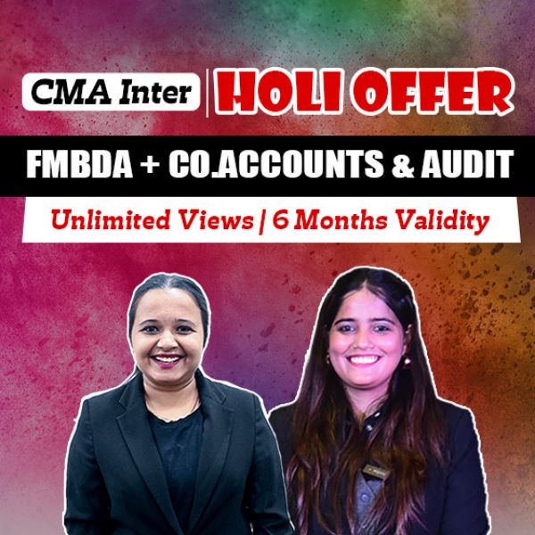 Picture of CMA INTER G2 FMDA & AUDIT & CO. ACCOUNTS [HOLI OFFER]