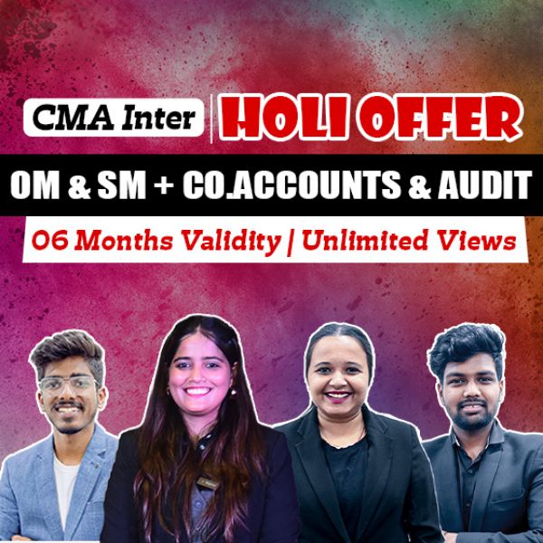 Picture of CMA INTER G2 OM & SM + CO. A/C & AUDIT Combo [HOLI OFFER]