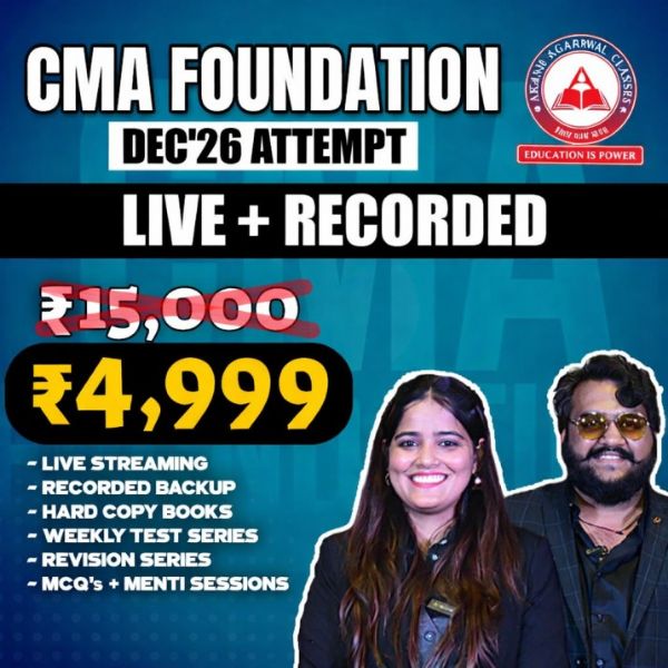 Picture of CMA FOUNDATION Dec 2026 Regular Course (LIVE + RECORDED)
