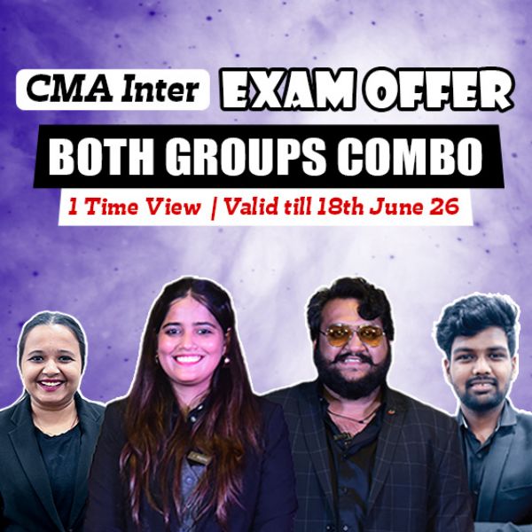 Picture of CMA INTER BOTH GROUPS COMBO [EXAM OFFER]
