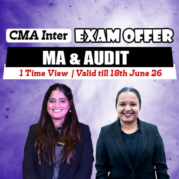 Picture of CMA INTER G2 MANAGEMENT ACCOUNTING + CO.ACCOUNTS & AUDIT COMBO [EXAM OFFER]
