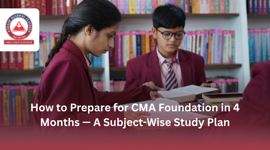 CMA Foundation in 4 Months