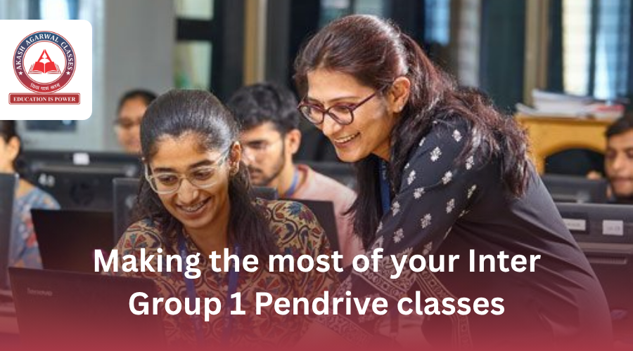 Maximize Learning with Your Inter Group 1 Pendrive Classes