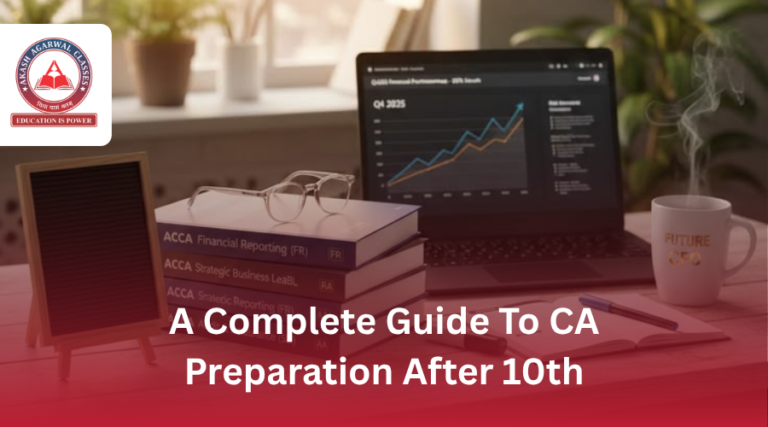CA Preparation After 10th