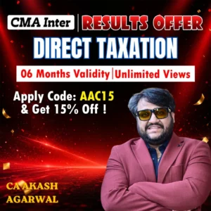 CMA INTER GROUP 1- DIRECT TAXATION