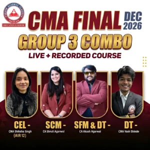 CMA Final Group 3 Combo [Live + Recorded]