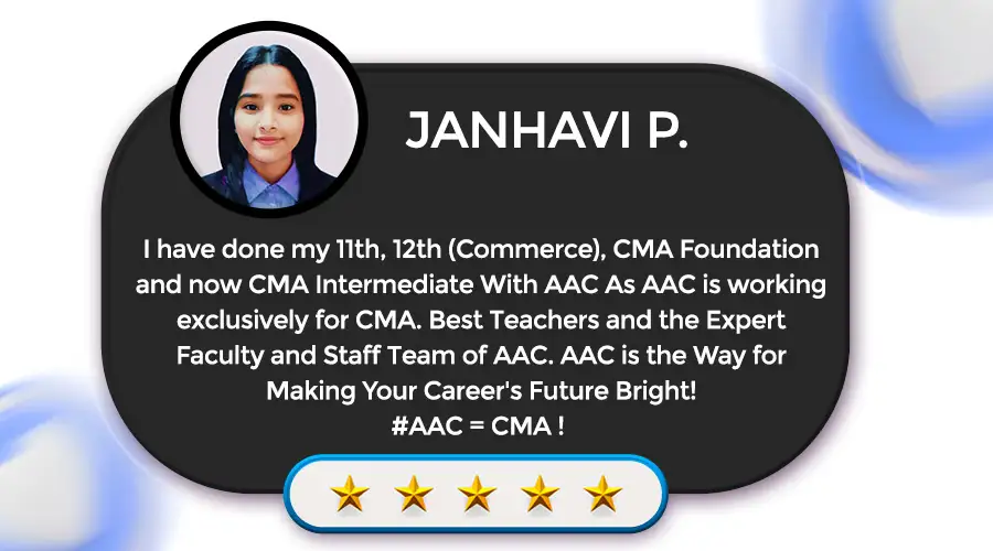 JANHAVI CMA INTER B