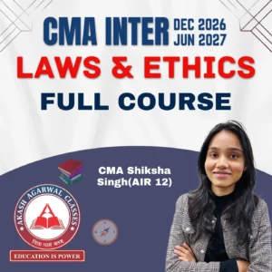 CMA Inter Business Laws & Ethics - CMA Shiksha Singh