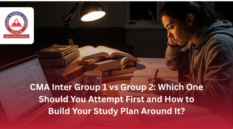 CMA Inter Group 1 vs Group 2
