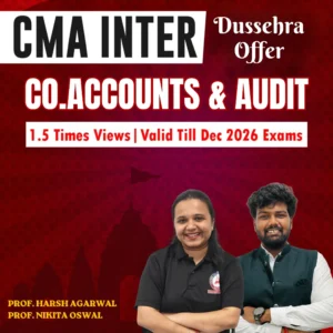 CMA INTER GROUP 2- CORPORATE ACCOUNTING & AUDIT [1.5 TIMES VIEWS]