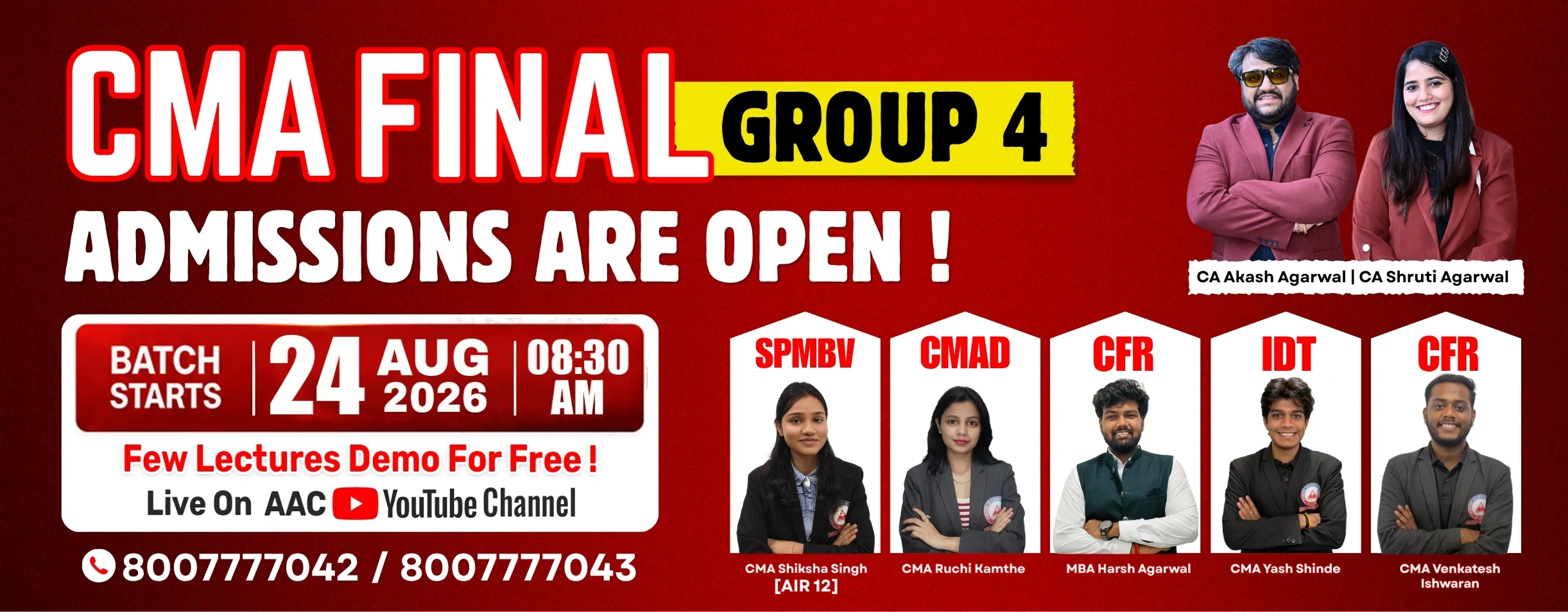 CMA FINAL G4 LAUNCH WEB BANNER