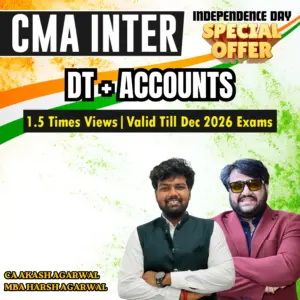 CMA INTER GROUP 1- DIRECT TAX + ACCOUNTS [1.5 TIMES VIEWS]