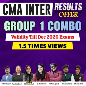 CMA INTER GROUP 1 COMBO [1.5 TIMES VIEWS]